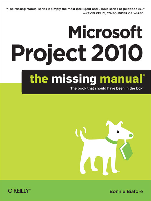 Title details for Microsoft Project 2010 by Bonnie Biafore - Available